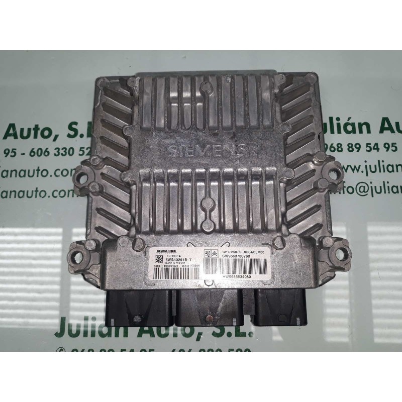 Recambio de centralita motor uce para peugeot 407 sw st confort referencia OEM IAM 9660780780 9655534080 5WS40261B-T