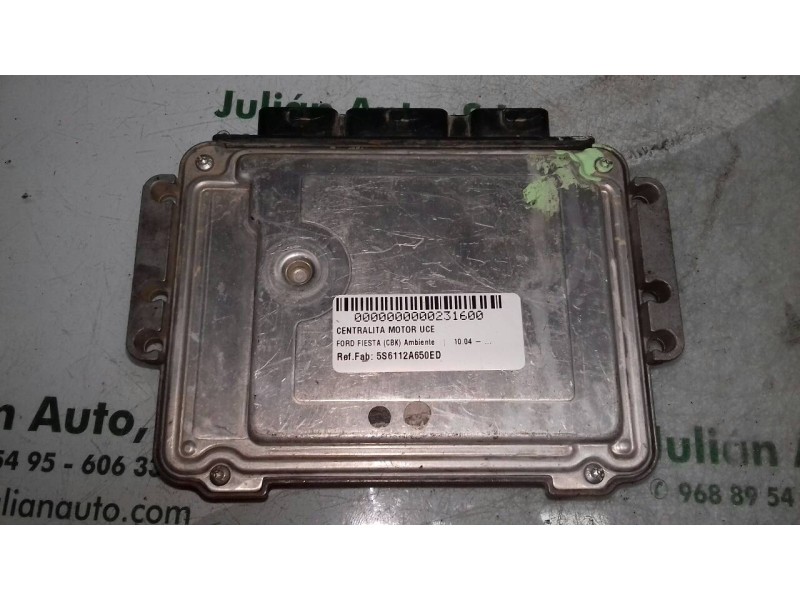 Recambio de centralita motor uce para ford fiesta (cbk) ambiente referencia OEM IAM 5S6112A650ED 0281012249 BOSCH