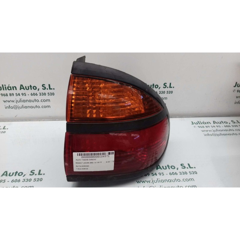 Recambio de piloto trasero derecho para renault laguna (b56) 1.6 16v rt referencia OEM IAM 89306900 B56PH2DCHVS EXT