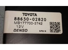 Recambio de modulo electronico para toyota auris hybrid active referencia OEM IAM 8865002820 MB1777003742 DENSO 2