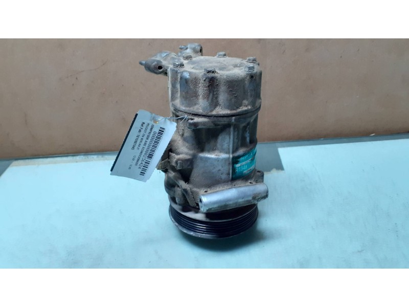 Recambio de compresor aire acondicionado para peugeot 206 berlina xt referencia OEM IAM 9655191580 SD6V12 SANDEN