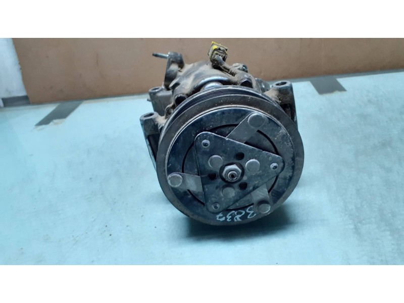 Recambio de compresor aire acondicionado para peugeot 206 berlina xt referencia OEM IAM 9655191580 SD6V12 SANDEN