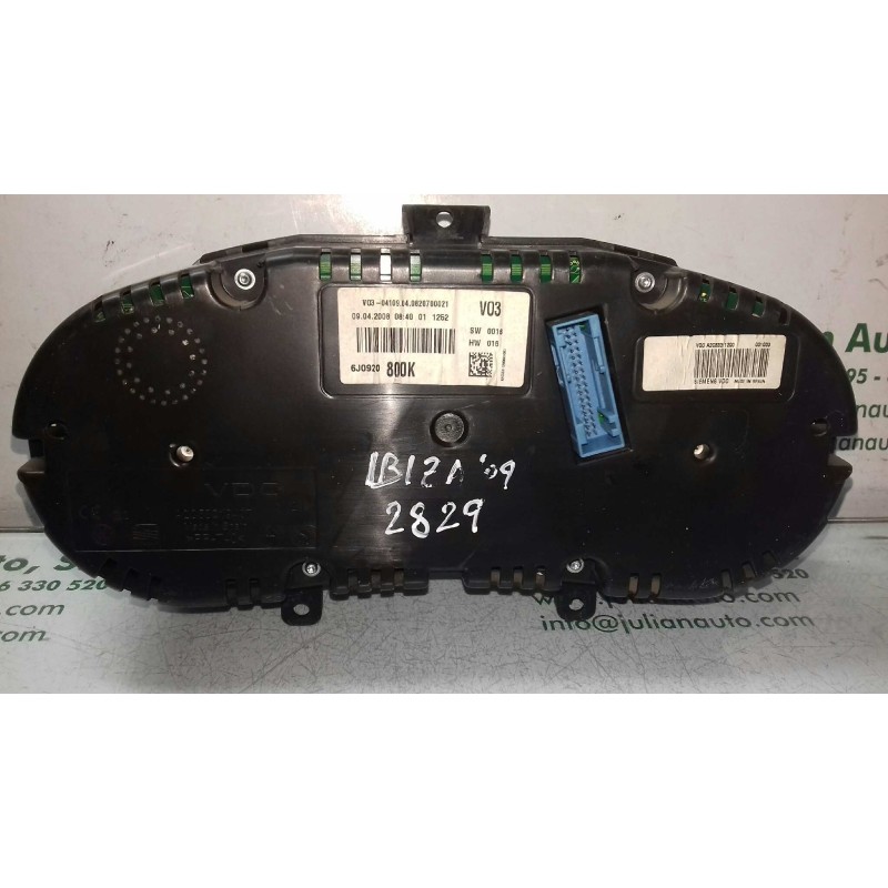 Recambio de centralita motor uce para seat ibiza (6j5) reference referencia OEM IAM 03C906024BK 6160150202 KIT - MAGNETI MARELLI