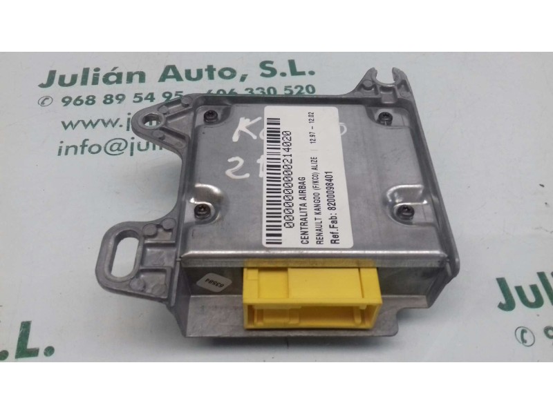 Recambio de centralita airbag para renault kangoo (f/kc0) alize referencia OEM IAM 8200098401 550751800 AUTOLIV
