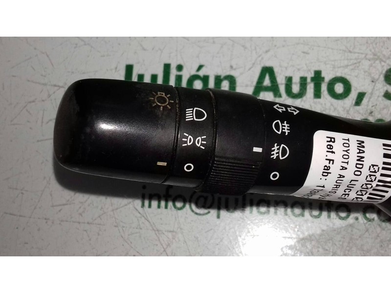 Recambio de mando luces para toyota auris hybrid active referencia OEM IAM 173832  