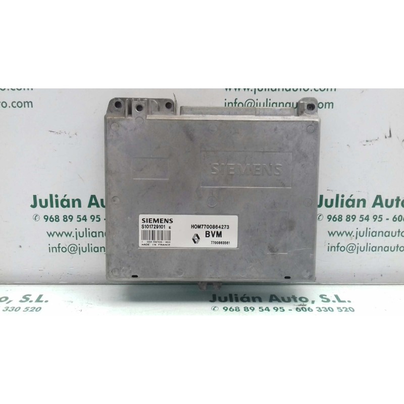 Recambio de centralita motor uce para renault 19 hatchback (b/c53) tr referencia OEM IAM S101729101E 7700864273 7700863561