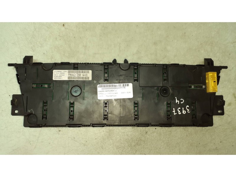 Recambio de cuadro instrumentos para citroen c4 picasso exclusive referencia OEM IAM P9666217280  281129745