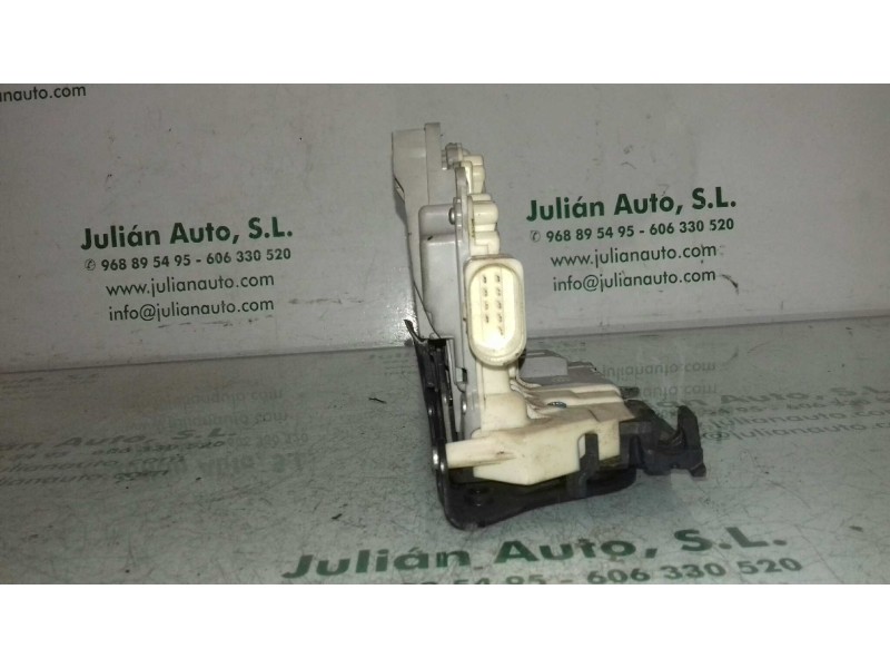 Recambio de cerradura puerta delantera izquierda para seat ibiza (6j5) reference referencia OEM IAM  5 + 4 PINES BLANCO