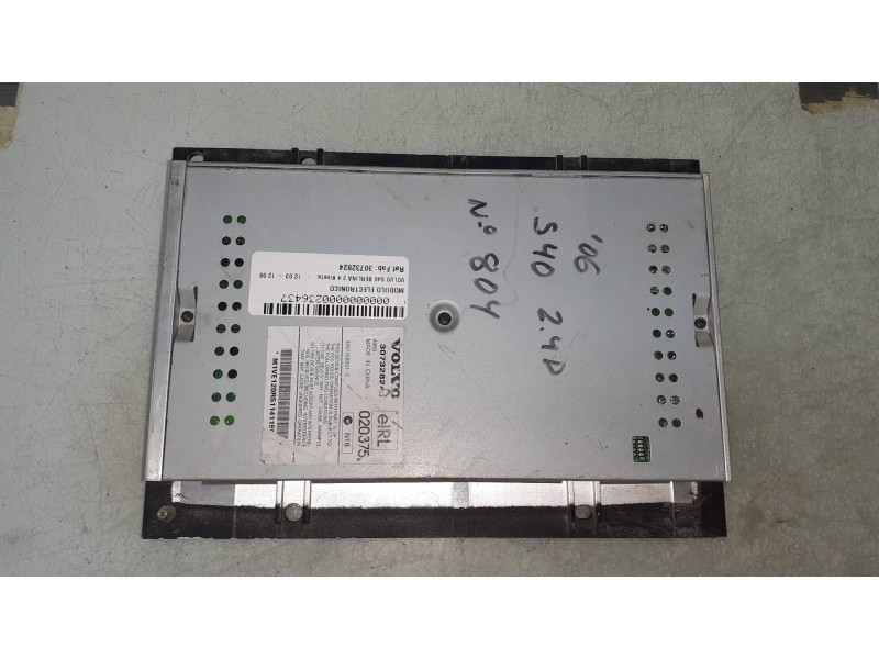 Recambio de modulo electronico para volvo s40 berlina 2.4 kinetic referencia OEM IAM 30732824 EIRL020375 