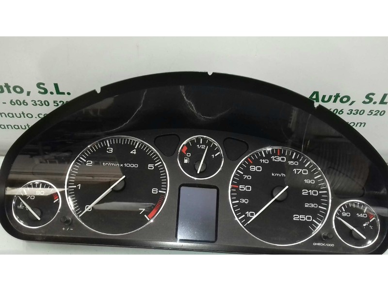 Recambio de cuadro instrumentos para peugeot 407 st confort pack referencia OEM IAM 9646282680 110080221005 VDO
