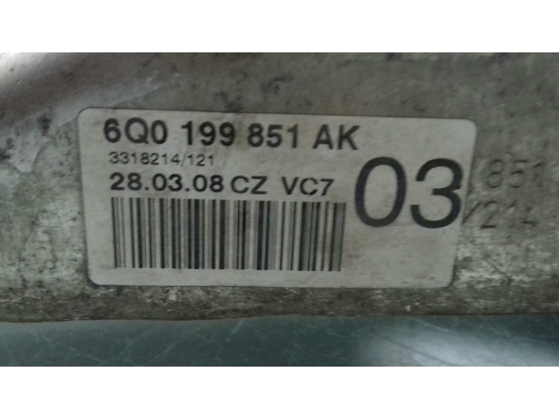 Recambio de soporte motor trasero para seat ibiza (6j5) reference referencia OEM IAM 6Q0199851AK  