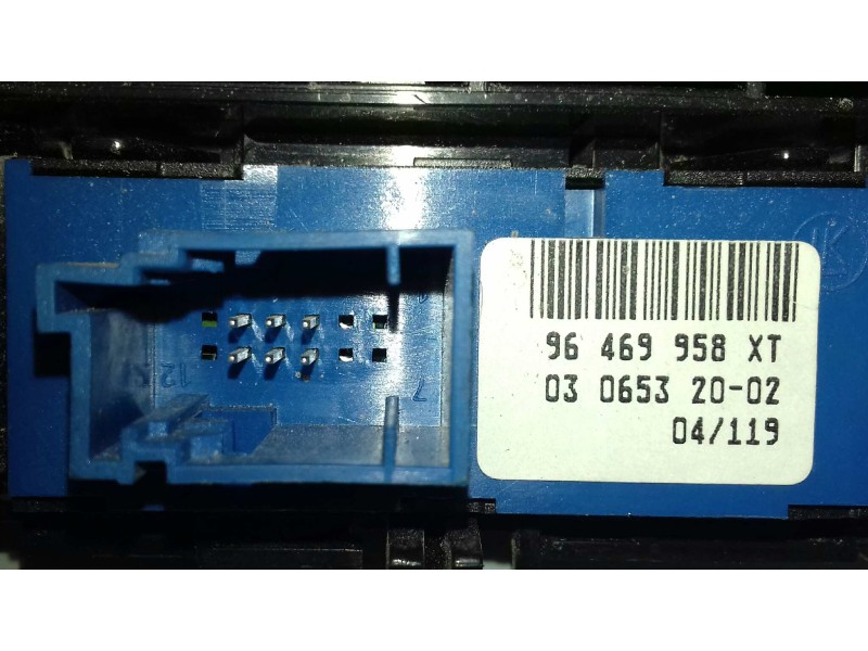 Recambio de mando climatizador para peugeot 407 st confort pack referencia OEM IAM 96533783YW VP4PUH18C612 VISTEON