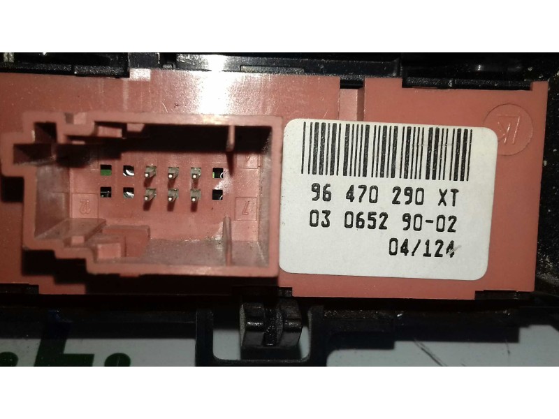 Recambio de mando climatizador para peugeot 407 st confort pack referencia OEM IAM 96533783YW VP4PUH18C612 VISTEON