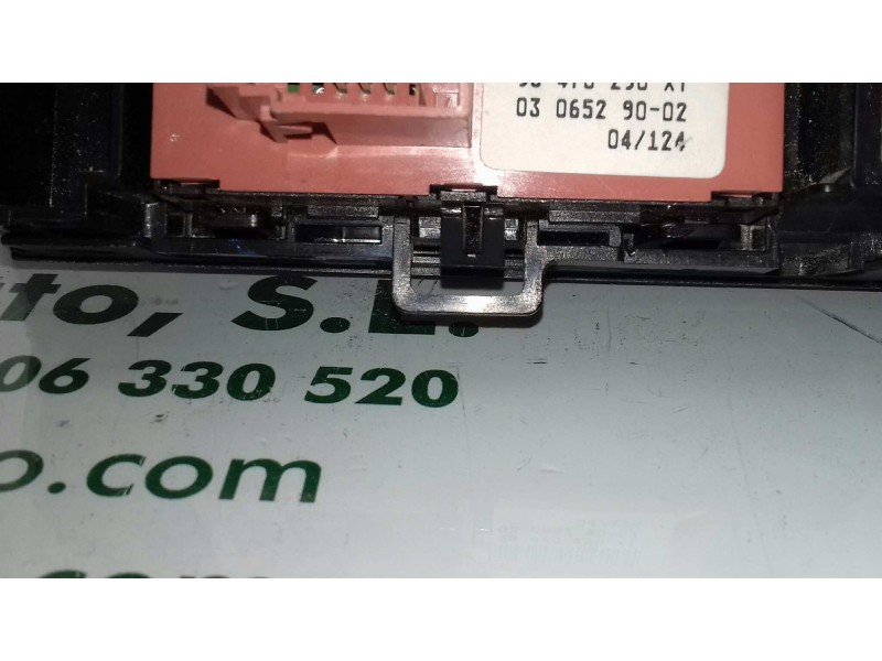 Recambio de mando climatizador para peugeot 407 st confort pack referencia OEM IAM 96533783YW VP4PUH18C612 VISTEON