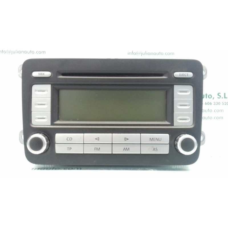 Recambio de sistema audio / radio cd para volkswagen passat berlina (3c2) advance referencia OEM IAM 1K0035186T 9184386551 