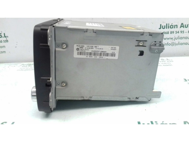 Recambio de sistema audio / radio cd para volkswagen passat berlina (3c2) advance referencia OEM IAM 1K0035186T 9184386551 