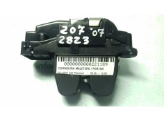 Recambio de cerradura maletero / porton para peugeot 207 premium referencia OEM IAM 9660403980 27F070088291 3 PINES