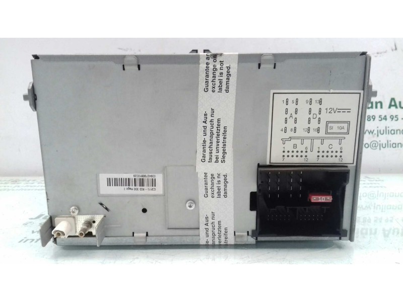 Recambio de sistema audio / radio cd para volkswagen passat berlina (3c2) advance referencia OEM IAM 1K0035186T 9184386551 