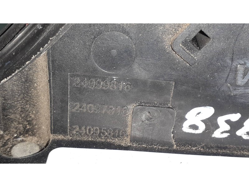 Recambio de cerradura puerta delantera derecha para peugeot 207 sport referencia OEM IAM 24099816 24097816 24095816