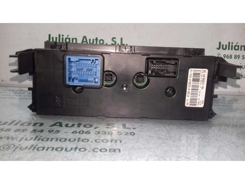 Recambio de mando climatizador para peugeot 207 premium referencia OEM IAM 96497866XT PSA0706251R VALEO