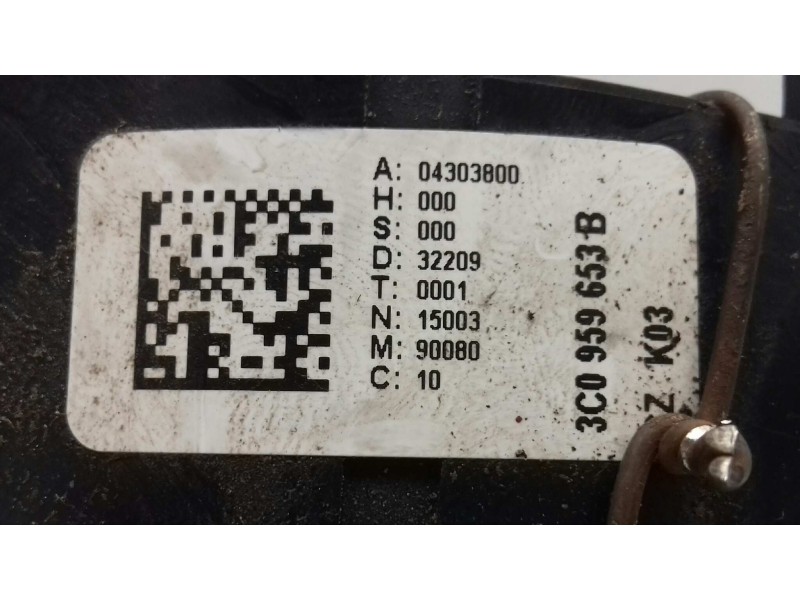 Recambio de anillo airbag para volkswagen passat berlina (3c2) advance referencia OEM IAM 3C0959653B 616045 