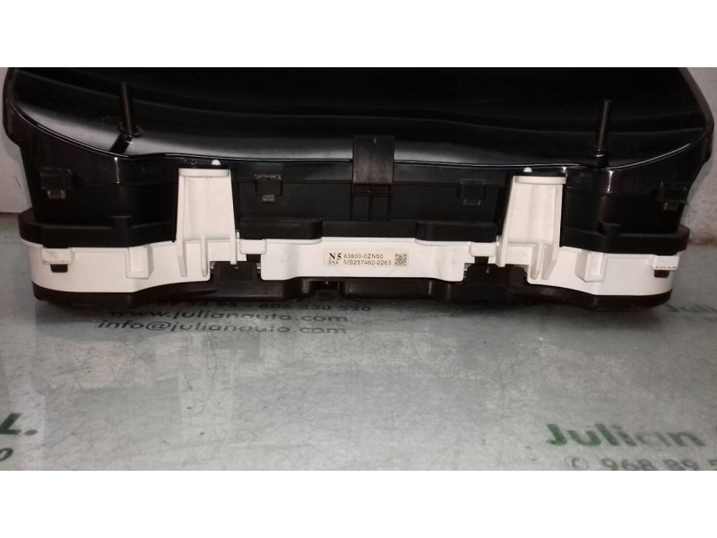 Recambio de cuadro instrumentos para toyota auris hybrid active referencia OEM IAM 838000ZN50 MB2574602263 DENSO