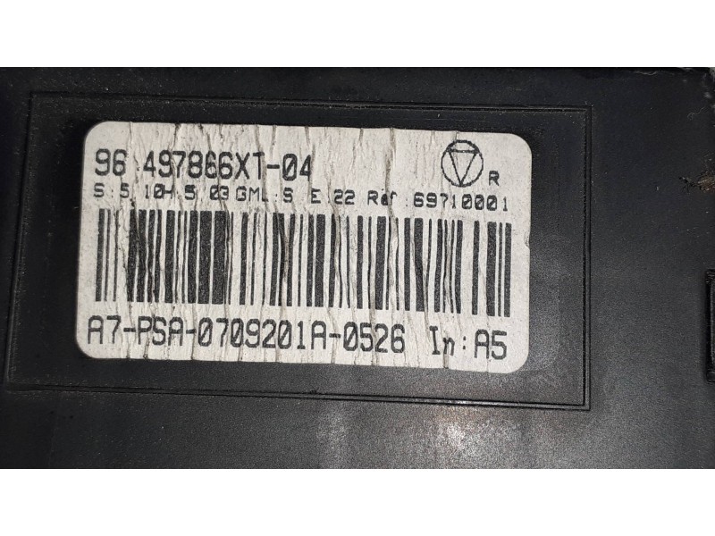 Recambio de mando calefaccion / aire acondicionado para peugeot 207 sport referencia OEM IAM 69717001  VALEO