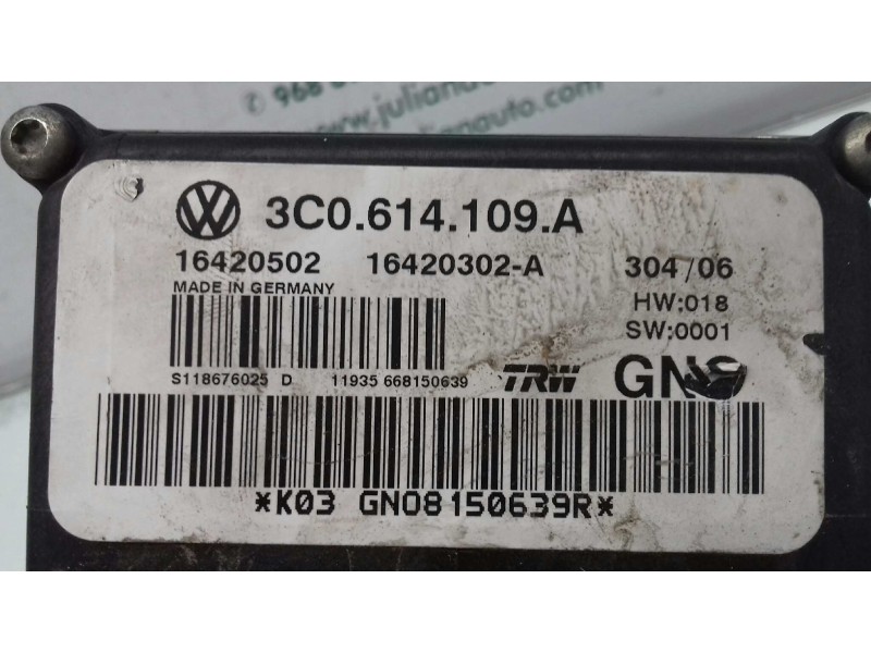 Recambio de abs para volkswagen passat berlina (3c2) advance referencia OEM IAM 3C0614109A FQ63085163DEC Y40840774