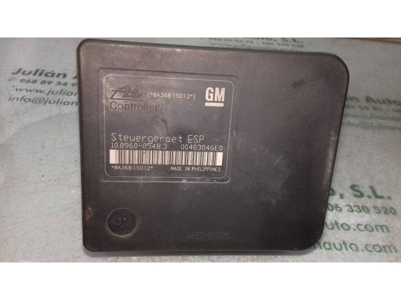 Recambio de abs para opel astra h ber. cosmo referencia OEM IAM 13213610 10020602064 ATE 10096005483