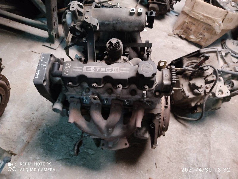 Recambio de motor completo para chevrolet kalos 1.4 se referencia OEM IAM F14S3  