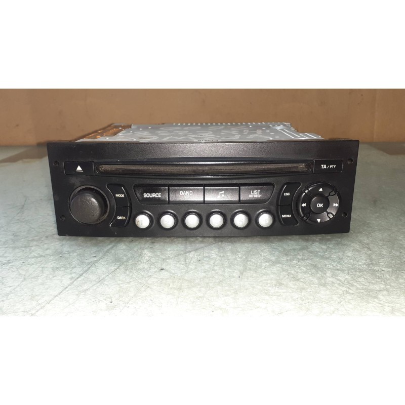 Recambio de sistema audio / radio cd para peugeot 207 sport referencia OEM IAM 96639793XT  SIEMENS