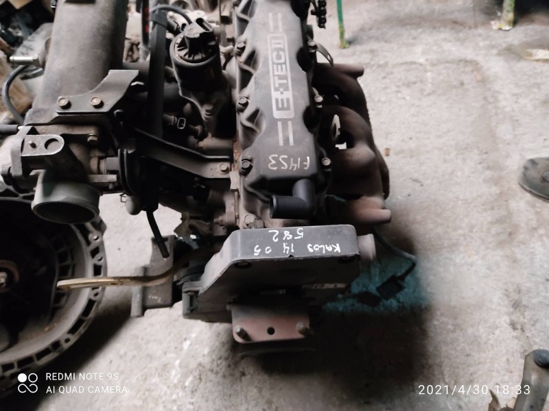 Recambio de motor completo para chevrolet kalos 1.4 se referencia OEM IAM F14S3  