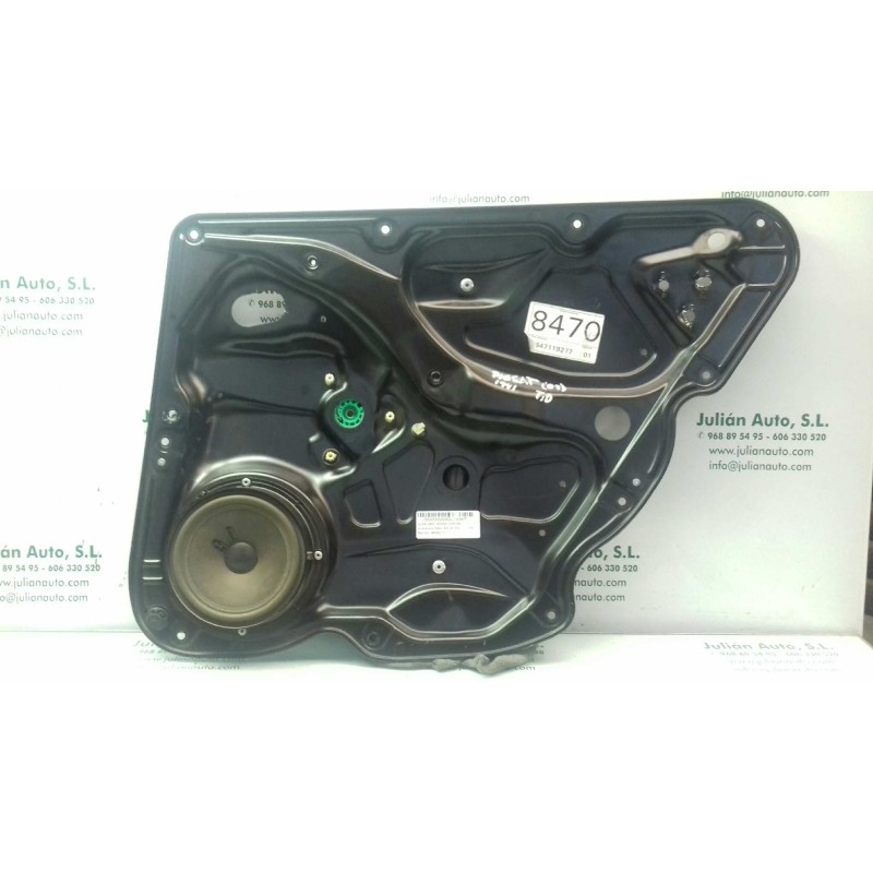 Recambio de elevalunas trasero derecho para volkswagen passat berlina (3c2) advance referencia OEM IAM 980862107 0647119277 ELEC