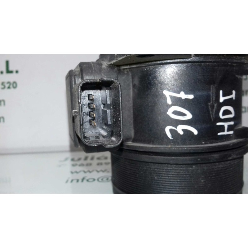 Recambio de caudalimetro para peugeot 307 berlina (s2) 2.0 16v cat referencia OEM IAM 9645948780 5WK97001 SIEMENS VDO