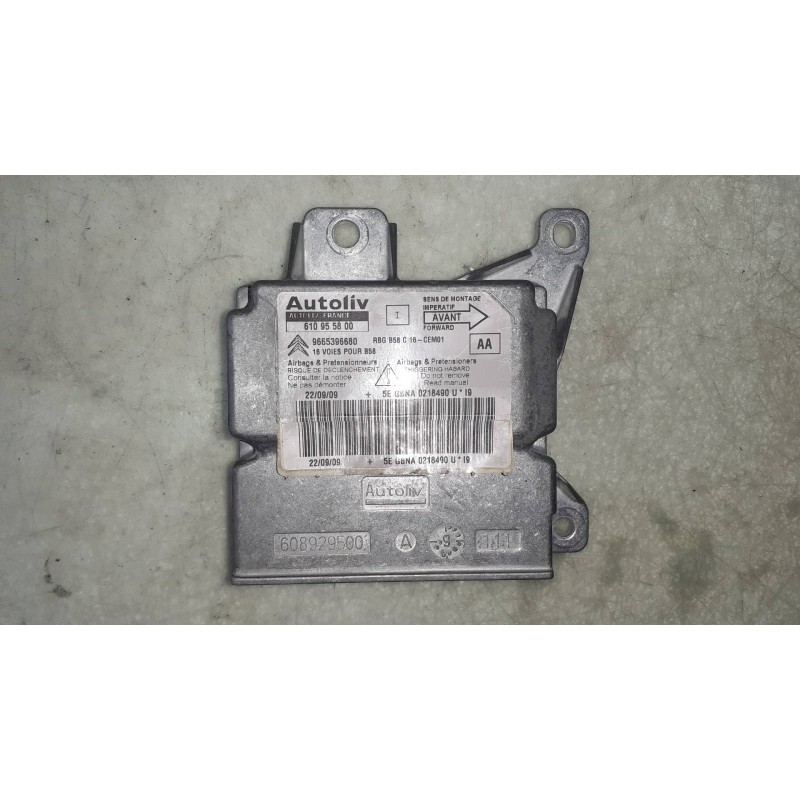 Recambio de centralita airbag para citroen c4 picasso exclusive referencia OEM IAM 9659627577  608929500