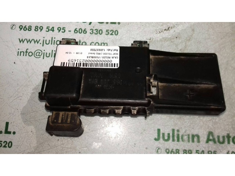 Recambio de caja reles / fusibles para seat toledo (1m2) select referencia OEM IAM 1J0937550 TRW MRO BORNE BATERIA