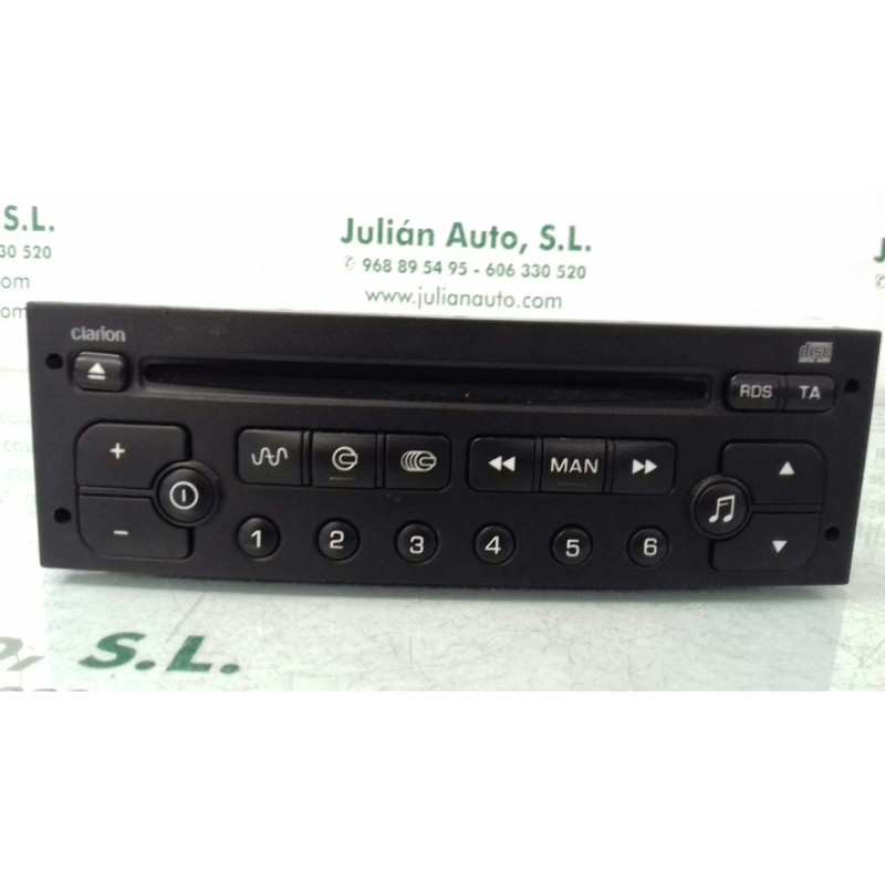 Recambio de sistema audio / radio cd para peugeot partner (s2) totem referencia OEM IAM 96627711XT PU2859A 