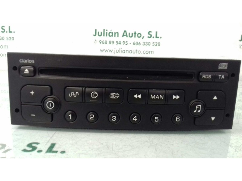 Recambio de sistema audio / radio cd para peugeot partner (s2) totem referencia OEM IAM 96627711XT PU2859A 