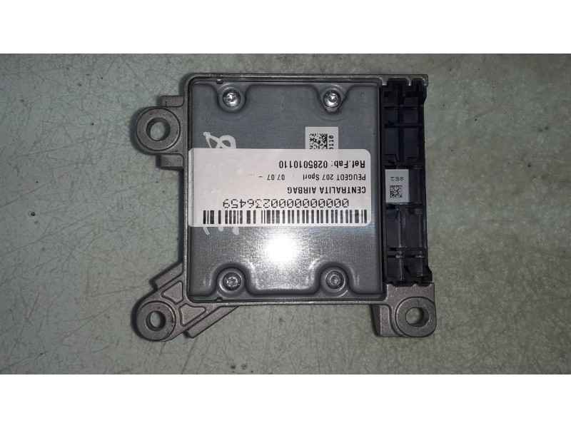 Recambio de centralita airbag para peugeot 207 sport referencia OEM IAM 0285010110 9663593380 BOSCH