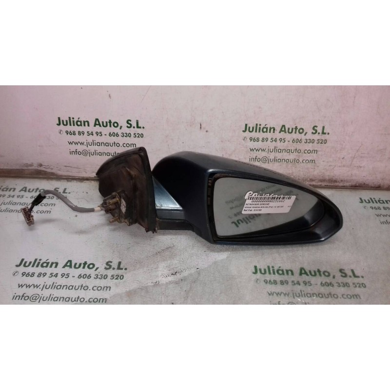 Recambio de retrovisor derecho para nissan primera berlina (p12) 1.8 16v cat referencia OEM IAM 014180  ELECTRICO