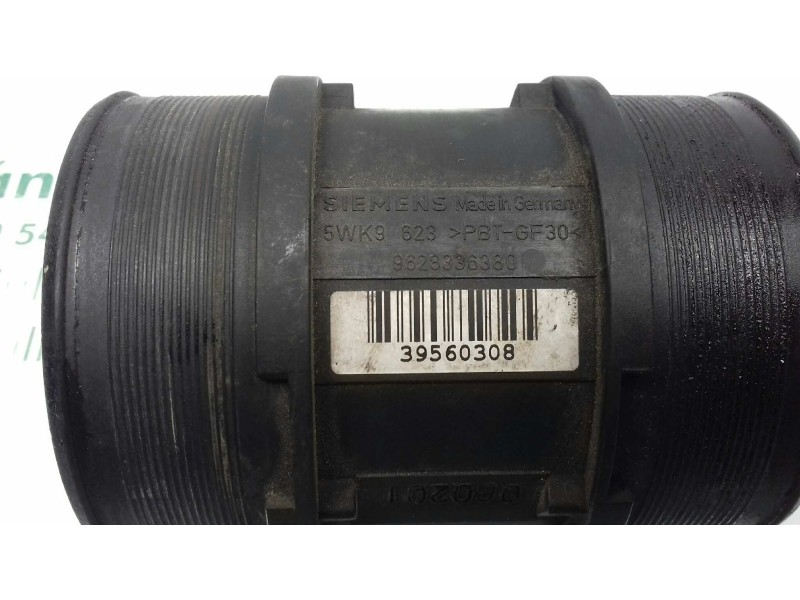 Recambio de caudalimetro para peugeot partner (s1) combispace referencia OEM IAM 9628336380 5WK9623 SIEMENS
