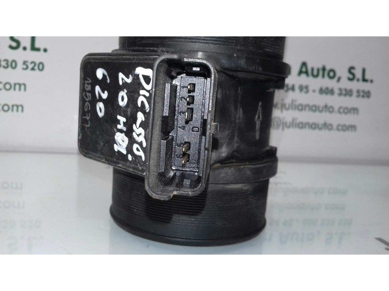Recambio de caudalimetro para citroen xsara picasso 2.0 hdi exclusive referencia OEM IAM 9628336380 5WK9623 SIEMENS