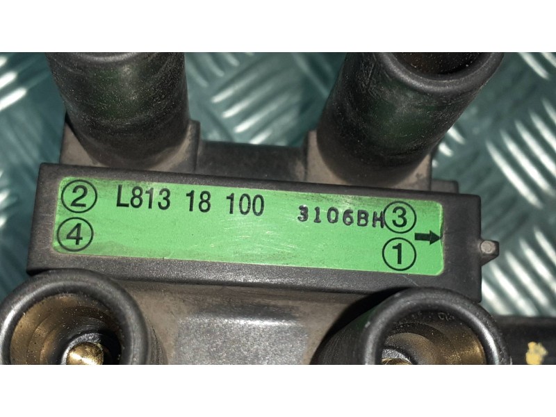 Recambio de bobina encendido para mazda 6 berlina (gg) 1.8 active (4-ptas.) referencia OEM IAM L81318100  