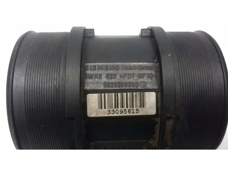 Recambio de caudalimetro para citroen xsara picasso 2.0 hdi exclusive referencia OEM IAM 9628336380 5WK9623 SIEMENS