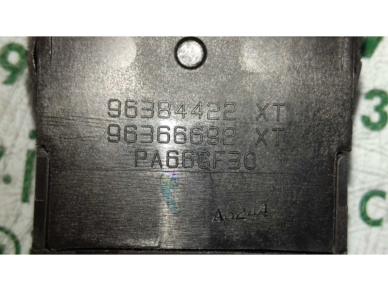 Recambio de interruptor para peugeot partner (s2) totem referencia OEM IAM 96384422XT 96366692XT FAROS