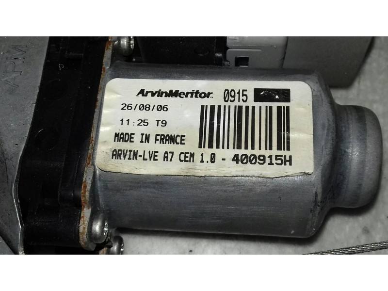 Recambio de elevalunas delantero izquierdo para peugeot 207 sport referencia OEM IAM ARM119856AVG 9681181280S 401786A8