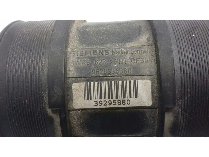 Recambio de caudalimetro para peugeot 206 berlina xs clim referencia OEM IAM 9628336380 5WK9623 SIEMENS