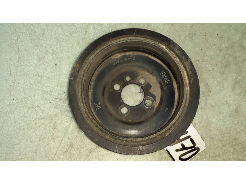 Recambio de polea cigueñal para seat toledo (5p2) reference referencia OEM IAM 03G105243  