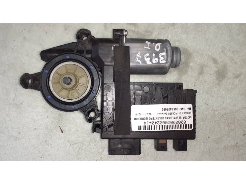 Recambio de motor elevalunas delantero izquierdo para citroen c4 picasso exclusive referencia OEM IAM 9682495680  