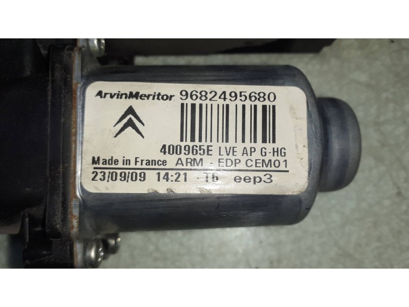 Recambio de motor elevalunas delantero izquierdo para citroen c4 picasso exclusive referencia OEM IAM 9682495680  